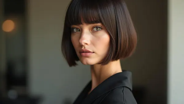 Precision haircut and blow-dry styling at Ash and Ivy Salon in Evans, GA